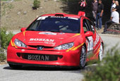206 WRC Bozian Racing Rallye de St Marcellin 2013
