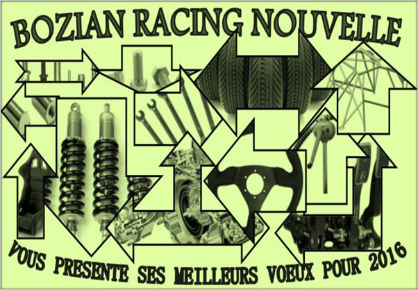 Voeux 2016 Bozian Racing